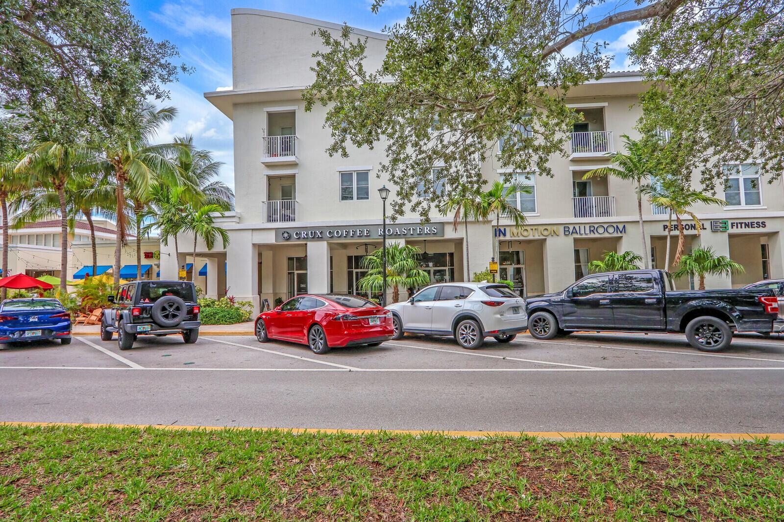 This unfurnished annual rental is situated only steps from restaurants, shops, and entertainment on Main Street in the Village of Abacoa. Features include open layout, plank flooring, new stainless steel appliances, new hurricane impact windows, a covered patio, washer/dryer in unit, lobby access, assigned parking and more. Water, sewer, cable tv, and internet are INCLUDED in rent. One small dog or cat will be considered on a case by case basis with a non-refundable pet fee. Average or better credit and income of 3x the monthly rent are required.