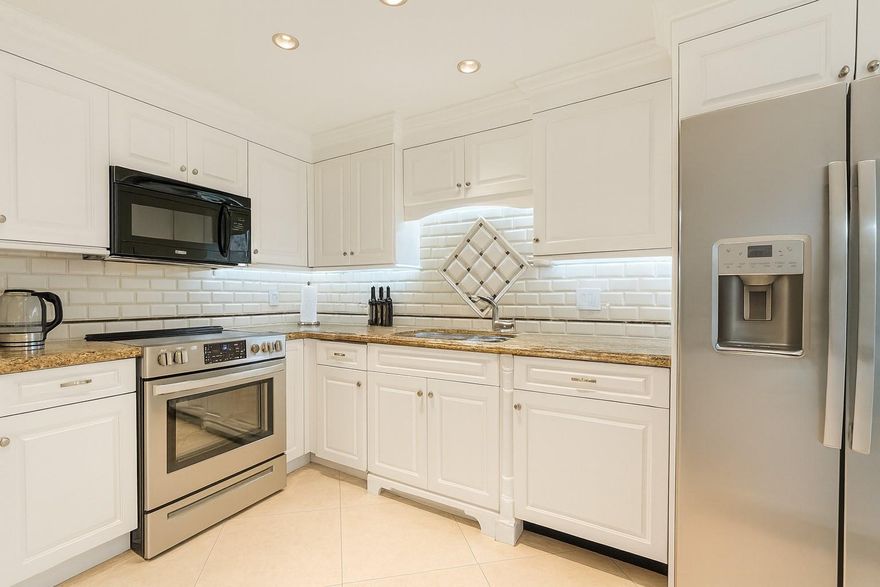 LARGE 2BR/2BA resort style oceanfront property! Wraparound 45 ft balcony offering breathtaking views of both the ocean and the Intracoastal. Enjoy spectacular sunrises with coffee and sunsets with wine. This gorgeous updated residence features a split floor plan, tile throughout, tons of storage space, and walk-in closets in both bedrooms. It's close to the elevator & assigned parking space. Prestigious building with doorman and many amenities including heated saltwater pool overlooking the ocean, fitness center, sauna, gas grill, billiards, ping pong, library. Direct private beach access. Enjoy ocean breezes and the sound of waves while walking along the beach. PBI airport, Worth Avenue with the best shopping, Eau Palm Beach, Phipps Ocean Tennis, Four Seasons Hotel and Par 4 Golf course.