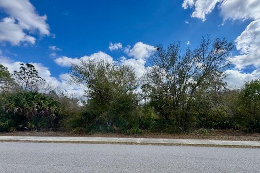 Residential lot in Peace River Shores with ECAP zoning. This 10,640 sq ft (0.24 acres) irregular parcel offers electric at the street and is not located in a flood zone or scrub-jay area—approximate dimensions: 145 ft frontage with a 125.7 depth. Conveniently situated near US-17, I-75, and Punta Gorda Airport. Ideal for future development or investment. Buyer to verify zoning, utilities, setbacks, and buildability with Charlotte County.