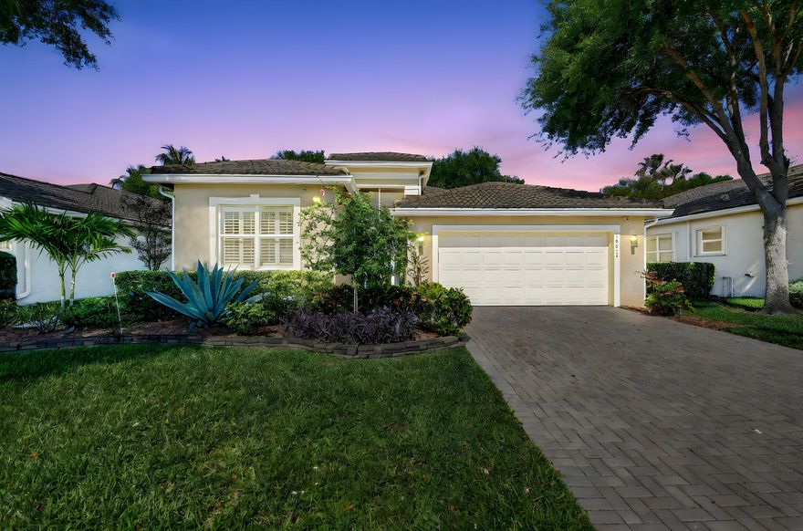 Welcome to 10849 Deer Park Lane, a beautifully updated home in the highly desirable Valencia Point community of Boynton Beach, Florida—offering a true resort lifestyle without country club fees. This immaculate residence features approximately 1,615 square feet of living space with brand-new flooring, fresh paint, a remodeled kitchen, and new appliances—completely move-in ready with a clean, modern feel throughout. Valencia Point's recently renovated clubhouse is stunning, featuring resort-style pools, pickleball and tennis courts, a bistro, card rooms, and social spaces that create an active, vibrant lifestyle. Ideally located just minutes from upscale shopping, dining, and only about eight minutes to the beach, this home offers both convenience and luxury.