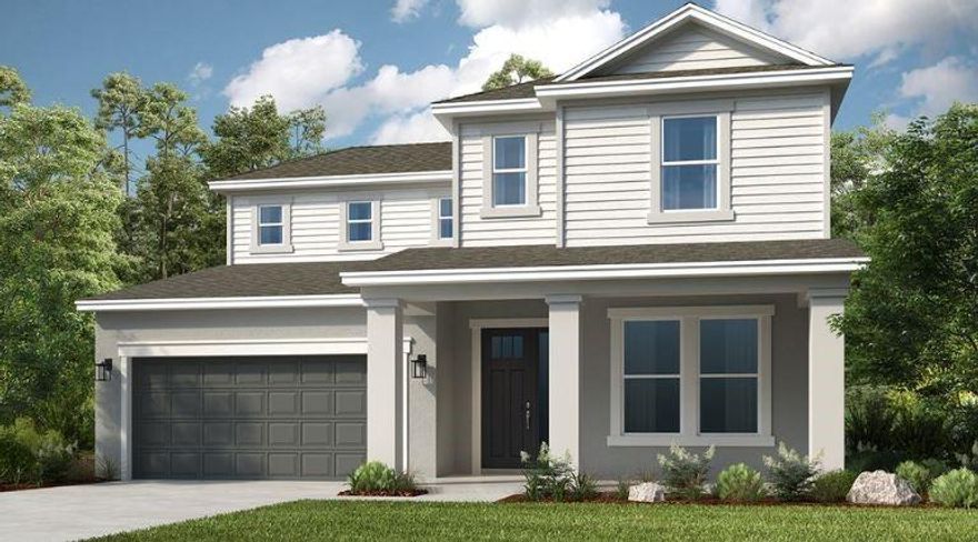 What's Special: Larger Backyard | Preserve View | Flex Room | Covered Patio | Covered Lanai.   New Construction - Ready Now!  Built by America's Most Trusted Homebuilder.  Welcome to the Bermuda at 521 SE Ranch Oak Circle in Veranda Oaks.  Just off the entry, a flex room and half bath offer convenience.  An open kitchen and casual dining area provide plenty of space for meals. The 1st floor primary suite is a private retreat with a dual sink vanity, oversized shower, and large walk-in closet. Upstairs, 3 bedrooms and 2 bathrooms and a cozy loft. With a gated entry, Veranda Oaks spans 56 acres and includes 2  community lakes plus an amenity center that features a pool, cabana, outdoor covered seating area, dog park and playground. Photos are for representative purposes only. MLS#F10492753