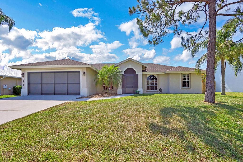 Photo of 3965 SW Alice Street St, Port Saint Lucie, FL 34953 (MLS # R10811319)