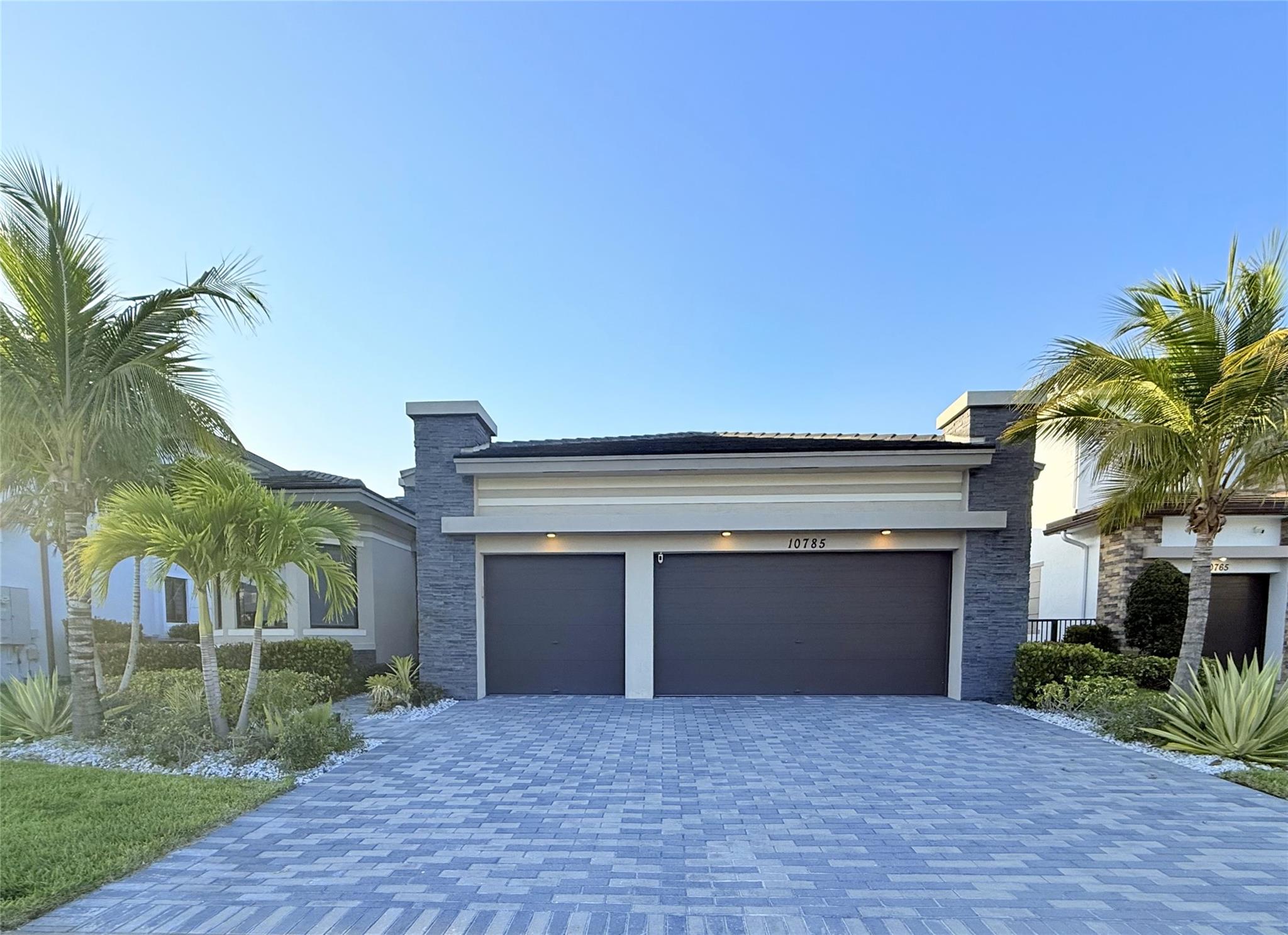 Welcome to luxury living in Cascata at MiraLago. Located in Parkland close to top-rated schools, fine dining, shopping, and many beautiful parks. Available is this elegant contemporary architectural design 1-story Barron model by Lennar. The home exterior has an elegant landscape with brick paver driveway and screen-in patio. The home is equipped with impacted-resistant windows and sliding glass doors throughout. This spacious 2970sq ft living area feature 4 bedrooms, 3 bathrooms and a 3-car garage. The designer kitchen features stainless steel appliances, gas cooktop, energy-efficient dishwasher and a ventilation hood. Residents can enjoy an array of amenities which include a luxurious clubhouse, banquet hall, sportsplex, pools, playground, state of the art fitness center and much more.