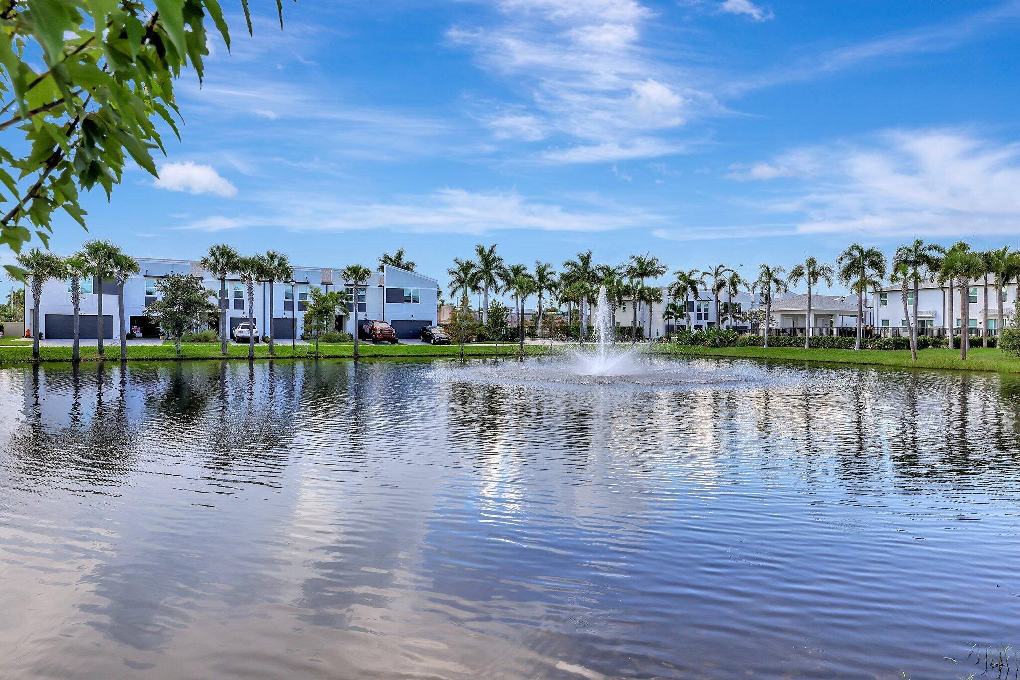 Move right in to this like new contemporary townhome. Enjoy lake views from every room. Low homeowners association fee of $264! Two pets allowed and you can bring your non commercial truck. Hidden gem in Stuart within minutes to downtown and a short drive to Martin County's beautiful beaches. Trillium is a four year new gated community with a pool for your enjoyment. Downstairs find an open and bright great room off the kitchen with sliding glass doors and open patio on the lake. Upstairs three bedroom split plan with loft/den. Great Florida lifestyle waiting for you to enjoy. Motivated owners.