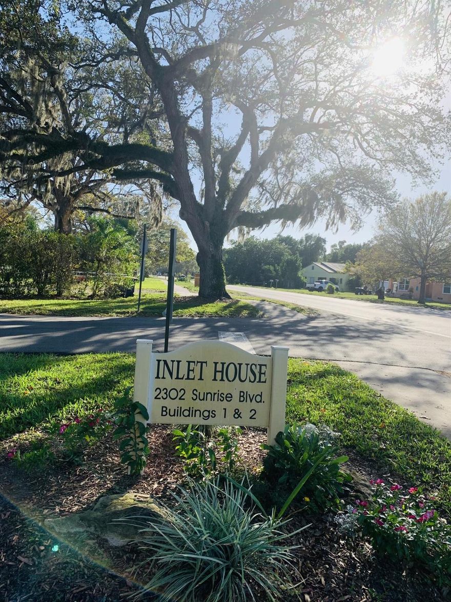 Beautifully updated 2-bedroom, 1-bath second-floor condo in the desirable 55+ community of Inlet House. This unit features brand-new wood-look tile flooring, a brand-new A/C system, and a completely upgraded kitchen with new stainless steel appliances. Enjoy a bright and open floor plan in a quiet, well-maintained community offering a pool and clubhouse. Conveniently located near shopping, restaurants, hospitals, and beaches. Excellent investment opportunity--tenants in place paying $1,550/month through July 2026. This gem won't last long!