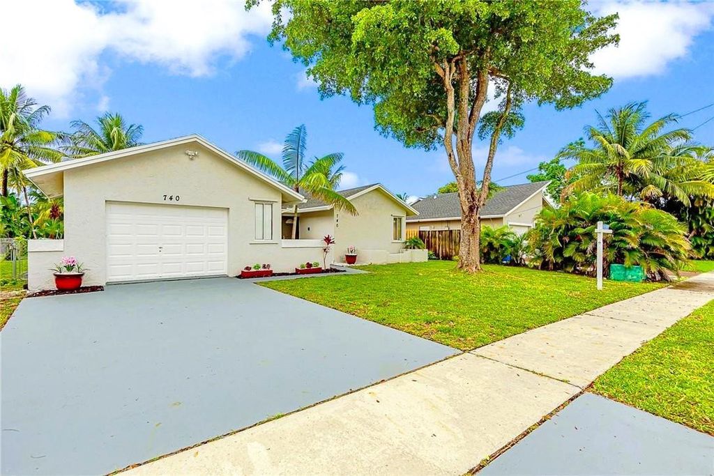 Photo of 740 SW 55th Avenue, Margate, FL 33068 (MLS # F10549777)