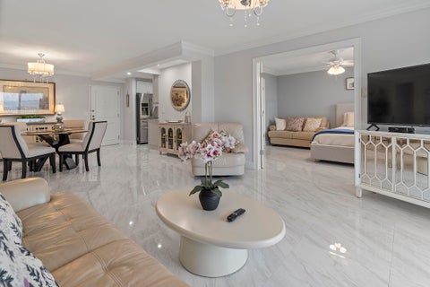 Tiny photo for 4511 S OCEAN Boulevard #1003, Highland Beach, FL 33487 (MLS # B26083848)