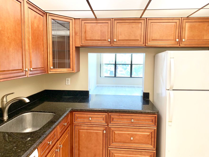 NEW! FRESH! QUALITY! A rare find beautiful , totally renovated, newly painted condo with 2 spacious bedrooms and 2 full baths. Brand new granite counter tops matching the new classy cabinets, Lots of cabinet space. Extra prep counter.  New blinds all through the condo, and ceiling fans in every bedroom.  Efficiently layout with large dinning & living area.  New quality tile floor through all rooms. Huge screen in with blinds balcony. 
Cypress Bend community is well known of their multi-function club services. Many swimming pools, tennis courts, Gym room, BBQ facilities, common room, library etc.