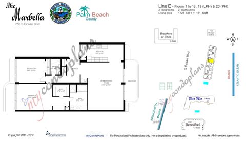 Tiny photo for 250 S Ocean 4e Boulevard #4-e, Boca Raton, FL 33432 (MLS # R11049524)