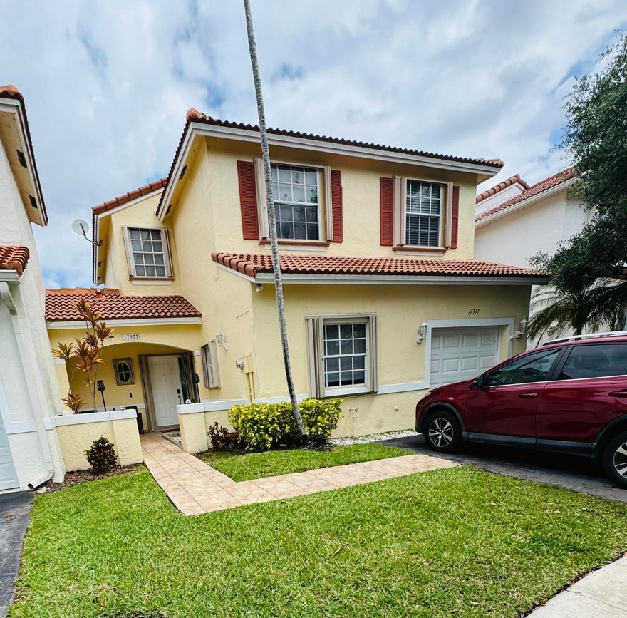 AVAILABLE JUNE 1- RARELY AVAILABLE 3 BED/2.5 BATH/1 CAR GARAGE WITH BEAUTIFUL LAKE VIEWS. ENJOY THE LAKE VIEWS IN MISTY HARBOUR. FULL SIZE WASHER DRYER...NO CARPET MESS, .. THIS ONE IS A MUST SEE. THIS MINI HOUSE IS READY FOR THE PERFECT TENANTS. PREVIOUSLY UPDATED ROOF. HURRY THIS ONE WILL NOT LAST. CENTRALLY LOCATED IN PEMBROKE PINES CLOSE TO HIGHWAYS, SCHOOLS AND SHOPPING