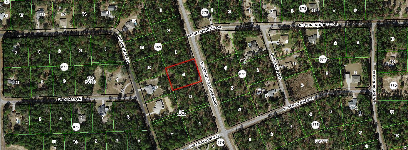 CITRUS SPRINGS UNIT 12 - Land