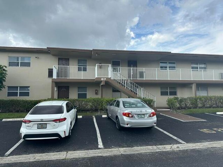 LOVELY TWO BEDROOM TWO BATH IN THE SENIOR COMMUNITY OF ORIOLE GARDENS SECTION TWO. HURRICANE IMPACT WINDOWS THROUGHOUT. BEAUTIFUL KITCHEN CABINETS, DINING LIVING COMBINATION, SECOND BEDROOM  AND BATH LIKE ITS OWN SUITE. ENCLOSED BALCONY. COMPLEX HAS A GREAT CLUBHOUSE WITH AN AUDITORIUM, LIBRARY, BILLIARDS, PING PONG, CARD ROOM, EXERCISE ROOM, TWO POOLS. ASSOCIATION STATES 55+, 700+ CREDIT, $25000-$30000 INCOME, APPLICATION, IN PERSON INTERVIEW, SECURITY DEPOSIT, 20% DOWN IF FINANCING. ASSOCIATION IS     CLOSE TO MALL, WALGREENS, PUBLIX, BANKS, RESTAURANTS AND MUCH MORE. SHORT DRIVE TO THE BEACH. THIS IS A GREAT BUY!!!