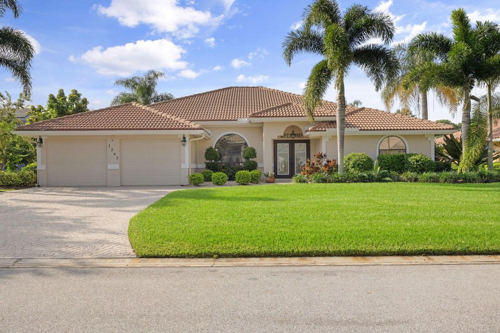 Photo of 1292 SW Bent Pine Cove, Port St Lucie, FL 34986 (MLS # R10919966)