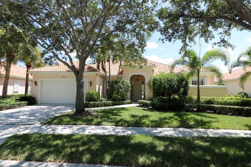 You have got to see this amazing property to believe it! Rare opportunity to have a lakefront screened in pool at this price!! This spacious 4 bedroom 3 bathroom + office home has it all - Screened oasis paradise, brand new A/C units, central whole house vacuum system, brand new tankless water heater, too much too list! River walk is a wonderful gated community with 24/7 security, EIGHT tennis courts, 3 community pools. This property is priced to sell and won't last long!