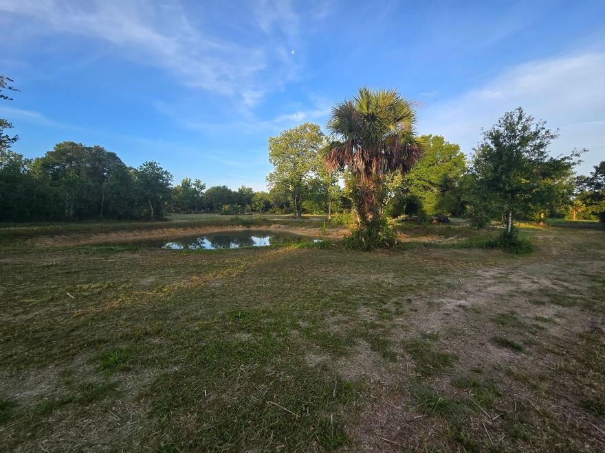 Looking for the freedom and tranquility of country living? This high and dry 2.5-acre property in Okeechobee, made up of two adjacent 1.25-acre lots, is cleared and ready for your vision. The land features a 20-foot private pond, a culvert already installed for easy access, ATV and dirt bike trails throughout, and power located nearby for a simple connection. Full property survey has been completed and there are no HOA restrictions—making it perfect for a home, RV, animals, toys, or just weekend recreation. To get to property (Viking Area) take NW 144th Ave N, right on NW 254th St, Left on NW 160TH Ave, then left on NW 256th Ave. The address for the second lot is 16483 NW 254th St. Don’t miss this chance to create your own private escape.