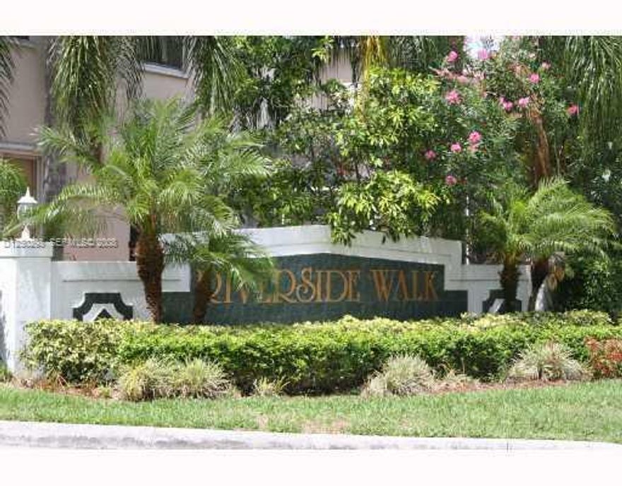 Beautiful 3 Bedroom, 2.5 Bath Home in Riverside  Walk - Coral Springs. Charming, Small Community Setting. Welcome to this inviting two story residence with a 2 car garage and offering comfort, functionality, and an ideal location within one of Coral Springs' most desirable neighborhoods. Zoned for top rated schools, this home is perfect for those seeking a peaceful community feel without sacrificing convenience.  The first floor features tile flooring throughout, creating a clean and cohesive look, while the second floor offers newer laminate stairs and flooring for a modern touch. The spacious layout includes a bright living area, a well appointed kitchen, and a dining space that flows easily for everyday living or entertaining.    The low maintenance fee of $98/month maintains the swimming pool, lawncare and sprinklers which keeps the community looking uniformly sharp. The association is asking that purchasers have at least 620 credit score.                                The home has a barrow tile roof and brick paver double driveway.  The rear patio is also of brick pavers. There is much storage available with 2 walk-in-closets along with the 3rd bedroom closet and linen closets plus attic access over the garage and a utility room housing the washer and dryer inside. The master bathroom has a spacious shower plus a separate roman tub.