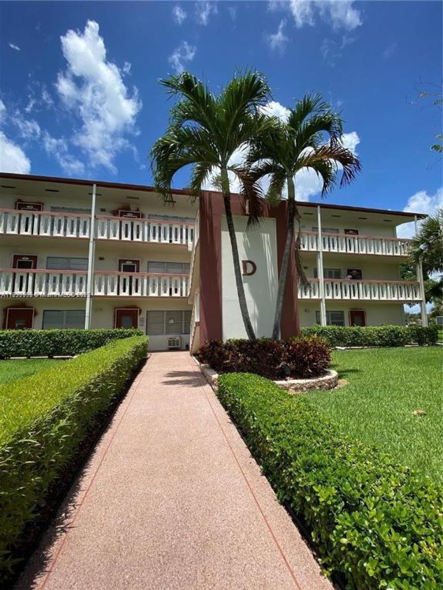 The condo has been remodeled, new wall air conditioning units front and back,  new kitchen base cabinet and counter top, new bathroom vanities, new vinyl plank flooring, new paint The condo unit is unfurnished and vacant available upon closing. The unit is within walking distance to The Clubhouse and it has lake view from the bedroom and garden view to the front with parking in front.