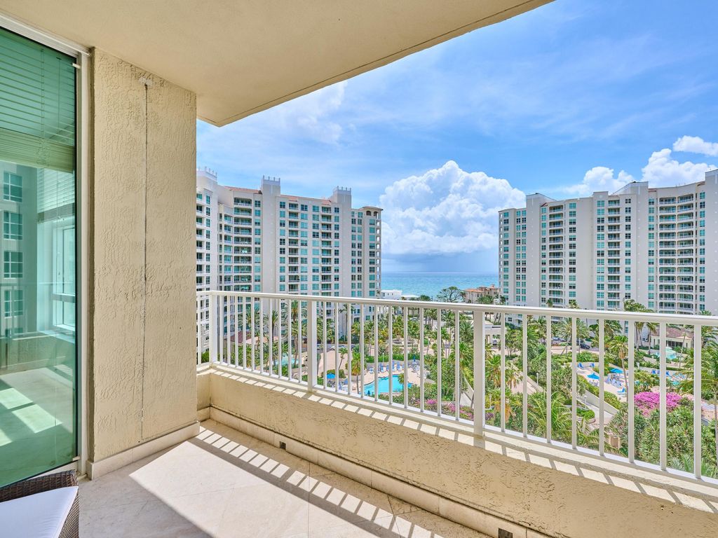 Photo of 3720 S Ocean Boulevard #907, Highland Beach, FL 33487 (MLS # B26026187)