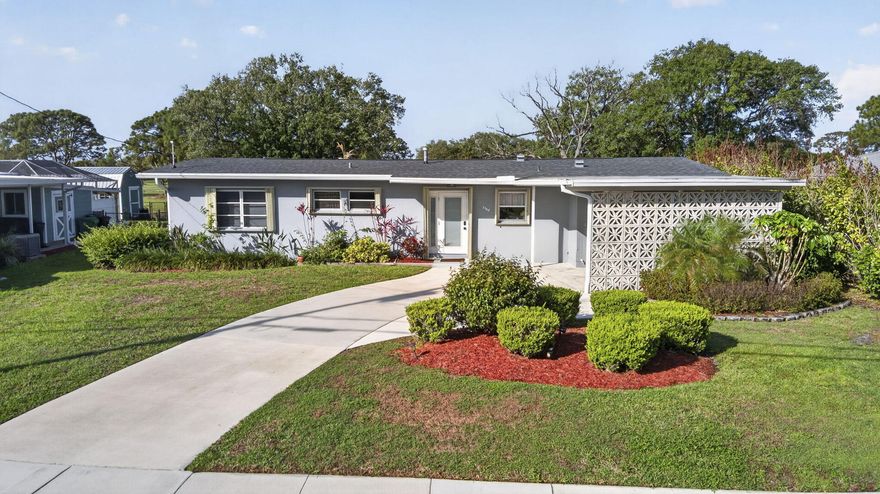 Gorgeous 3BR/2BA income-producing property in the desirable Sandpiper Bay area of Port St. Lucie. This well-maintained home offers a proven rental history, making it an ideal investment opportunity or full-time residence. Featuring a newer roof (2023); accordion shutters throughout for added protection and peace of mind, and fully renovated kitchen and bathrooms with modern finishes. All kitchen appliances (including a gas range), along with washer and dryer, have been recently replaced for a truly move-in-ready experience. Situated on a spacious lot with no HOA, this property offers flexibility for both investors and end users. Conveniently located near shopping, dining, golf, and beaches. A rare opportunity to own a fully renovated, income-generating property in a prime location!