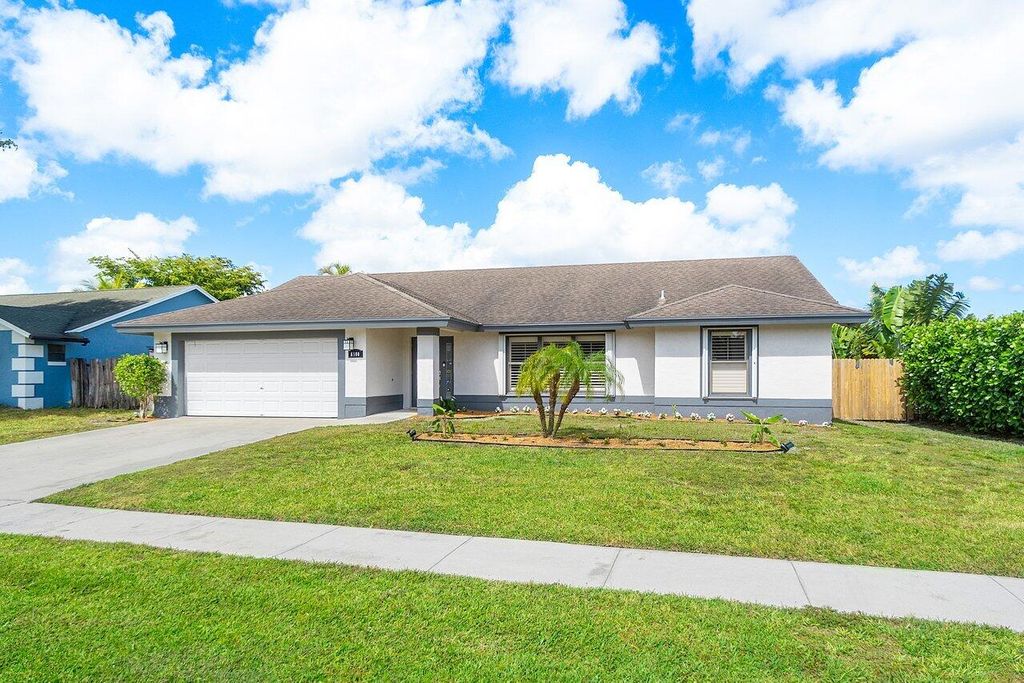 Photo of 6100 Birchtree Terrace, Lake Worth, FL 33467 (MLS # R10984292)