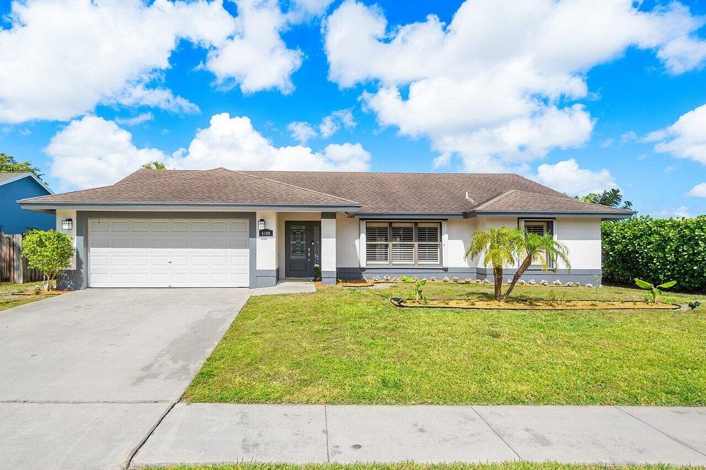 Photo of 6100 Birchtree Terrace, Lake Worth, FL 33467 (MLS # R10984292)