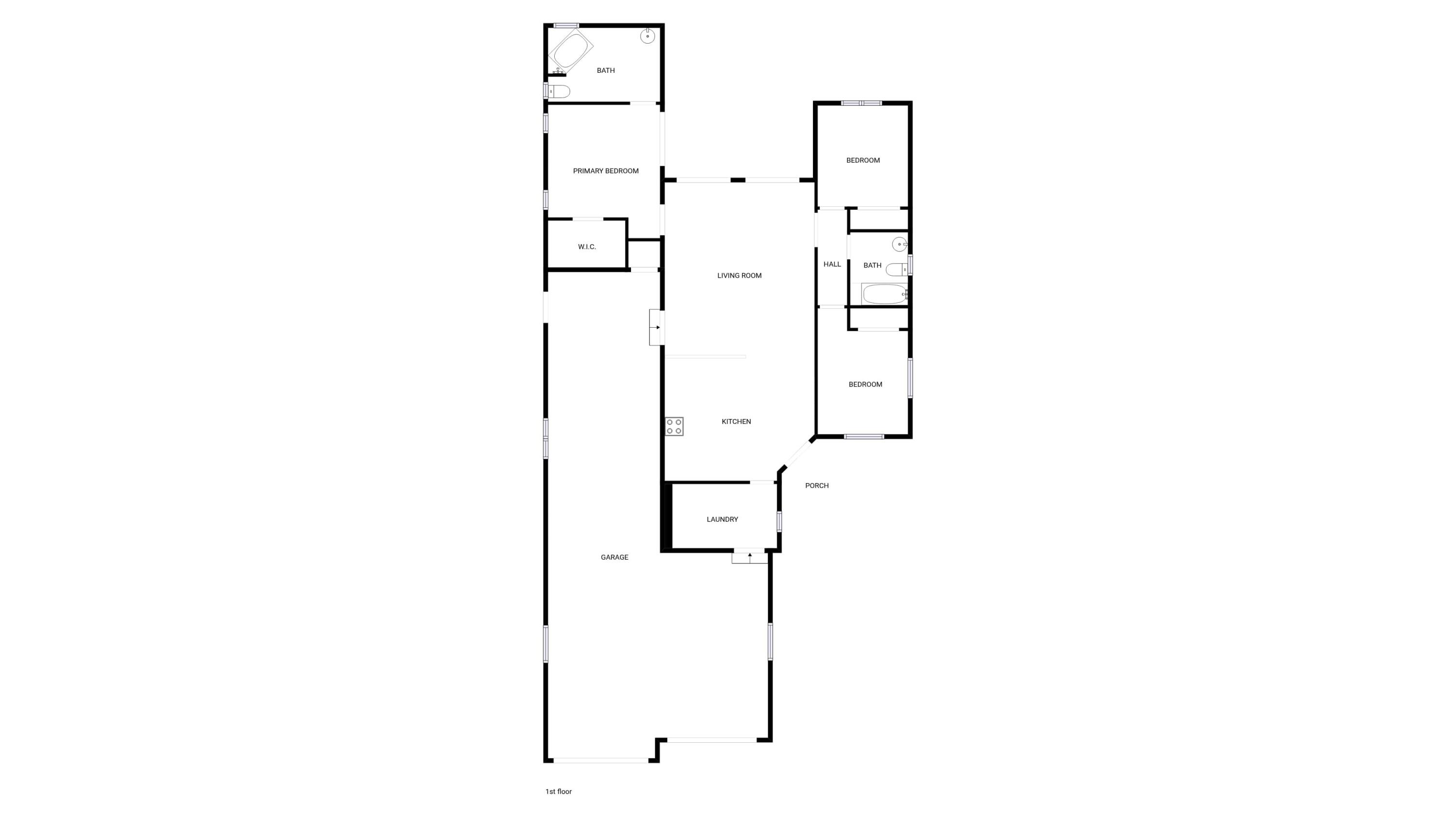 F A BARRETTS SUB OF W1/2 - Residential