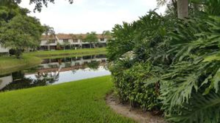 The greatest lake lot and first floor location! CORNER with end unit entry for privacy. Lots of windows and light in this corner lake unit.
Split bedrooms with own full baths. Enclosed patio on the lake. Interior washer/ dryer and eat in kitchen. Furniture is included!
Amazing amenities at the main club and local pool, too. 
All age community. No Pets allowed. Rental with restrictions.
 Check out community amenities at:
http://www.townshipcoconutcreek.com/tcma2014_009.htm