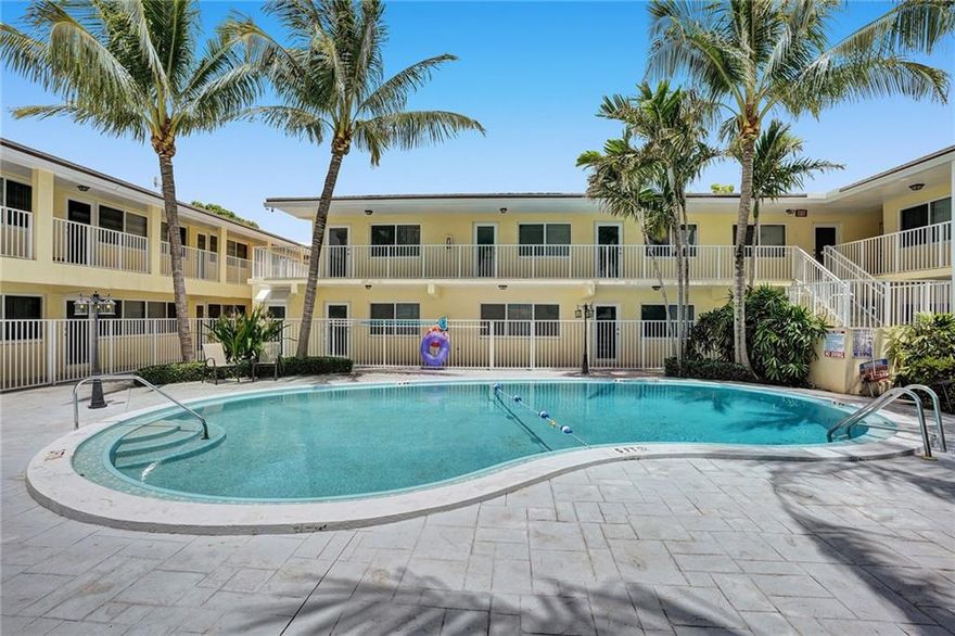 This tropical 24 unit multifamily building is located in a prime location just 2 blocks from the beach in Lauderdale by the Sea. The building has been completely renovated and meticulously maintained. If you are looking for a solid income producing investment, this is it! All units are one bedroom with tile throughout, granite countertops, updated kitchen and bathrooms, mini split AC systems, hurricane impact windows, new roof, and much more. There is even a space for an office onsite. Please do not tour property or disturb tenants. Access to the property will be provided by the listing agent with an executed offer.