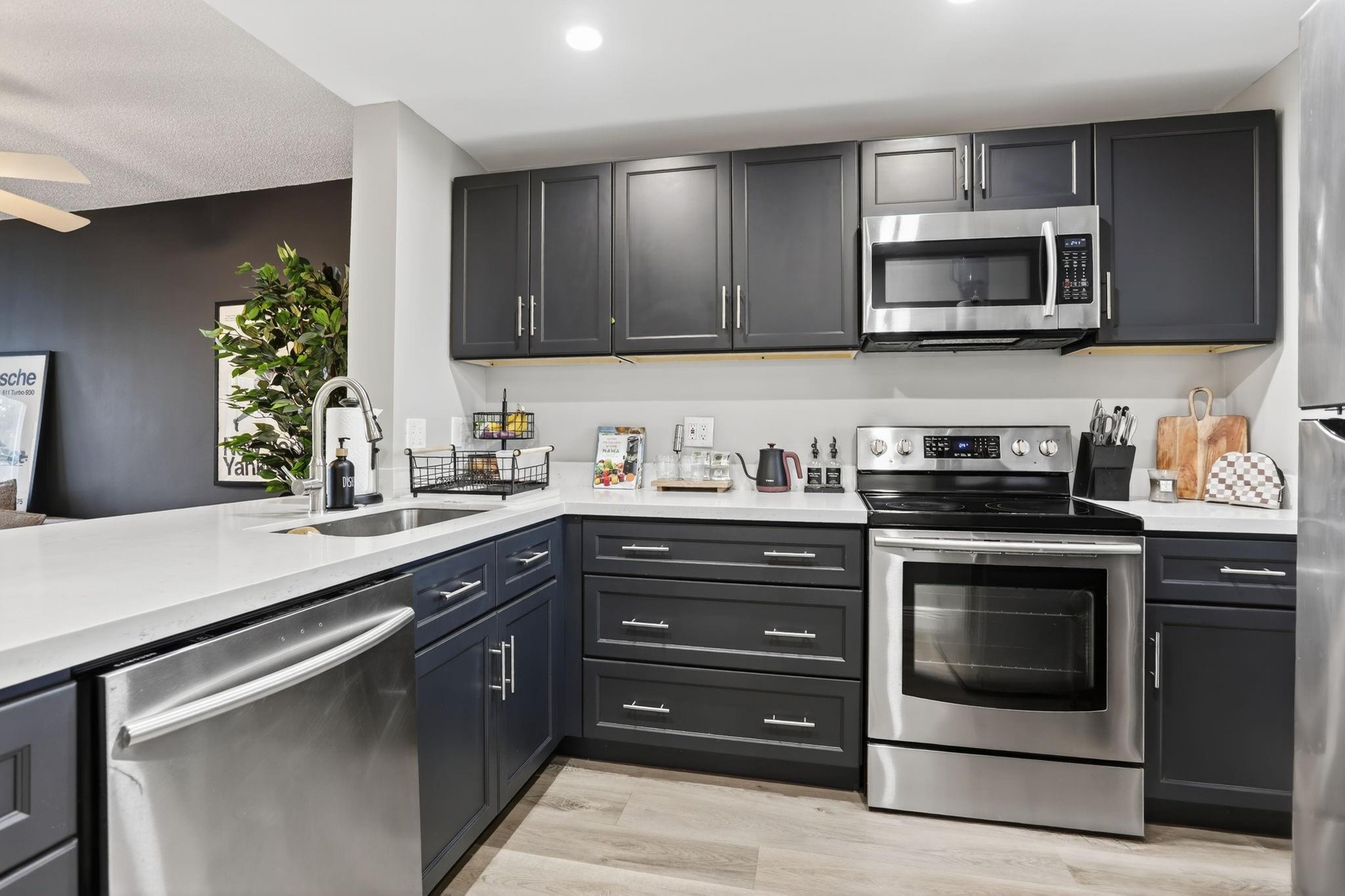 Enjoy lake-view living in this updated 1 bed 1.5 bath condo on the fifth floor with a private balcony perfect for sunsets and relaxing. This quietly, friendly community is only 15 minutes from the beach and just down the road from The Pomp, a developing destination for entertainment, dining and retail. The unit is move-in ready and available fully or partially furnished for your convenience. Pets are welcomed, making this the ideal place to call home!