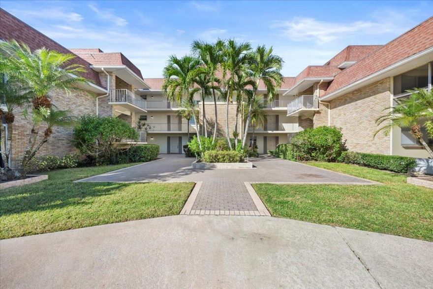 Welcome to resort-style living in the heart of Palm Beach Gardens! This beautifully renovated 2-bedroom, 2-bathroom first-floor corner condo at 5500 Tamberlane Circle #105 offers @959 sq ft of turnkey elegance in the coveted 55+ community of Tamberlane.

Step inside to an open, light-filled layout featuring brand-new luxury tile floors, fresh neutral light gray paint, and sleek furniture throughout. The gourmet kitchen boasts white shaker cabinetry, quartz countertops, stainless steel appliances, perfect for entertaining or quiet mornings with coffee.

Both bathrooms have been tastefully updated with modern vanities, showers, and designer tile. The spacious primary suite includes a walk-in closet and direct access to your private screened patio overlooking lush tropical landscaping. A second bedroom and full guest bath provide ideal accommodations for visitors or a home office.

**Fully furnished and move-in ready**just bring your suitcase! Enjoy the convenience of a dedicated covered parking space steps from your door. 

Tamberlane is a pet-friendly, active adult community with a clubhouse, heated pool, shuffleboard, and social events galore.  Prime location minutes from The Gardens Mall, world-class dining, I-95, and pristine beaches.

Schedule your private showing today.