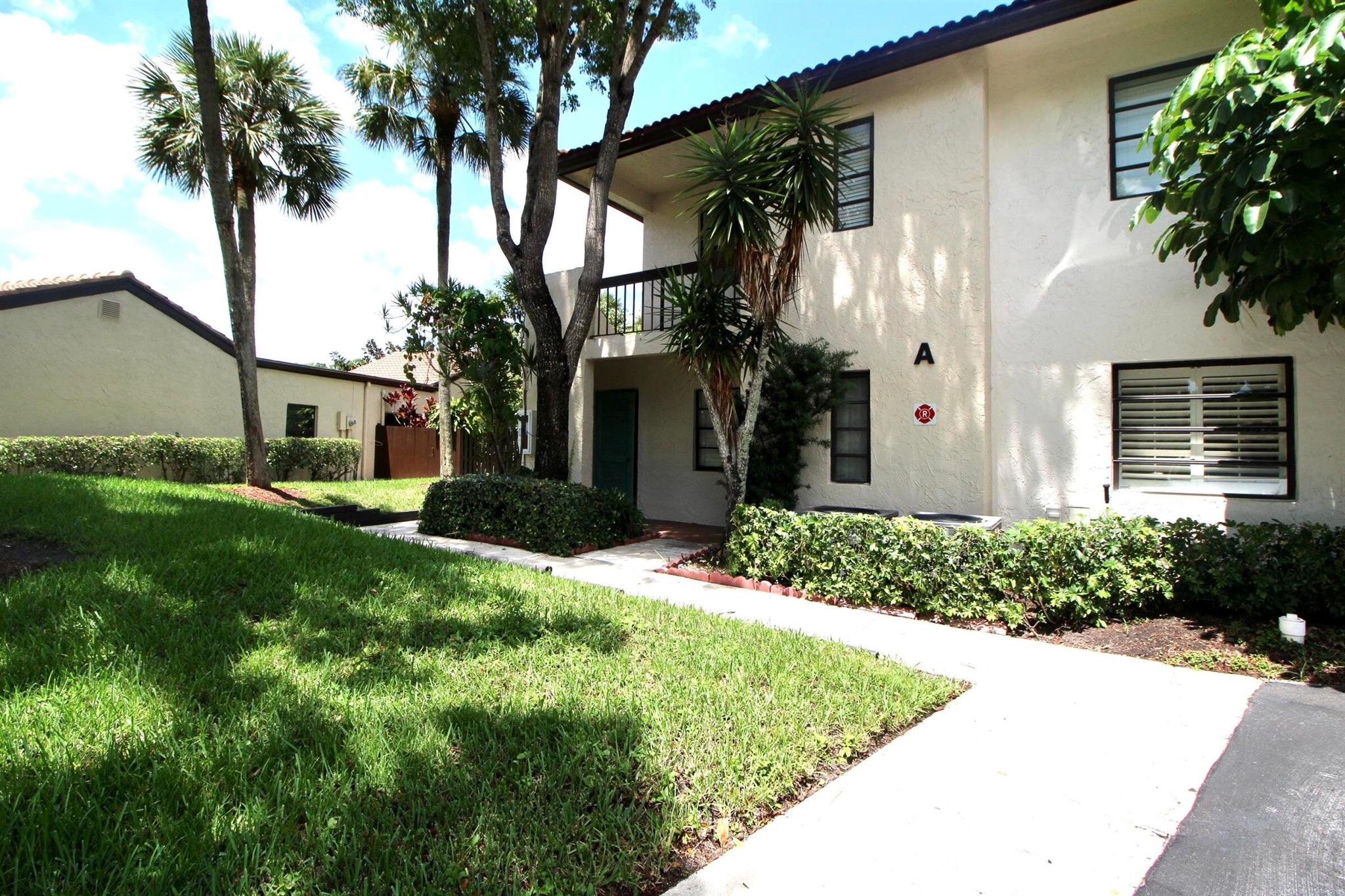 Welcome to Horizons at Boca Lago, a sought-after gated community in the heart of Boca Raton. This bright and inviting 2-bedroom, 2-bathroom first-floor condo offers the perfect combination of comfort and lifestyle.Enjoy serene golf course views from your private screened patio, filling the home with natural light and creating a peaceful retreat. The open and spacious layout features a comfortable living and dining area, well-designed kitchen, and generously sized bedrooms with ample closet space.Located in a beautifully maintained community, residents enjoy the security of a gated entrance along with lush landscaping and access to world-class Boca Lago amenities. Just minutes from shopping, dining, and pristine beaches.
