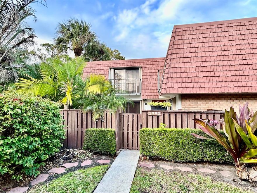 Move in Ready 2 Bedroom 2.5 Bath Townhome in Sunset Trace in Palm City with A Rated Schools. This Wonderfully Kept Townhome Is a Must See. This Beautiful Home Has Tile Throughout the First Floor and Brand New Carpet On The Second Floor. The Fenced Patio Is Great For Outdoor Entertaining. This Home Also Features Accordion Shutters For Storm Protection. Some of The Many Community Features Include: 24 Hr Manned Gate, 2 Swimming Pools, Clubhouse, Basketball, Tennis, and Racquetball Courts. Schedule Your Private Viewing Today!