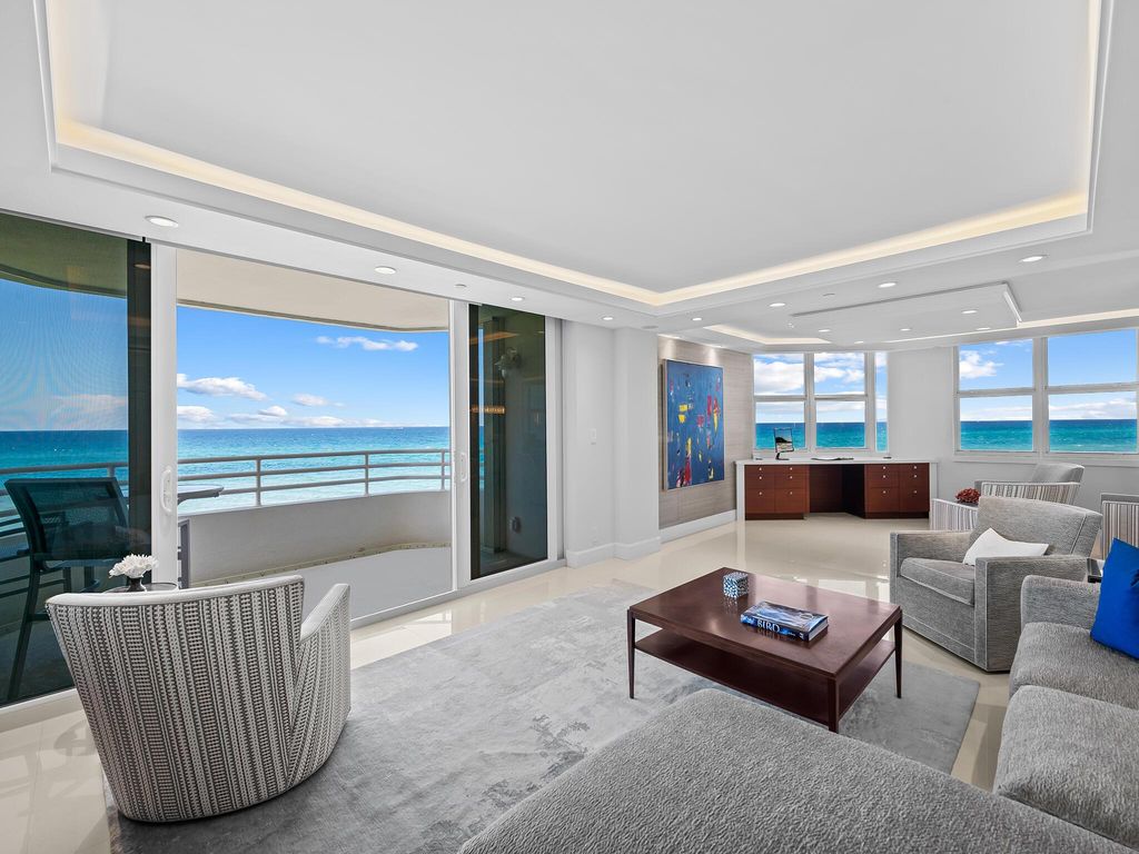 Photo of 3407 S Ocean Boulevard #3a, Highland Beach, FL 33487 (MLS # R11128122)