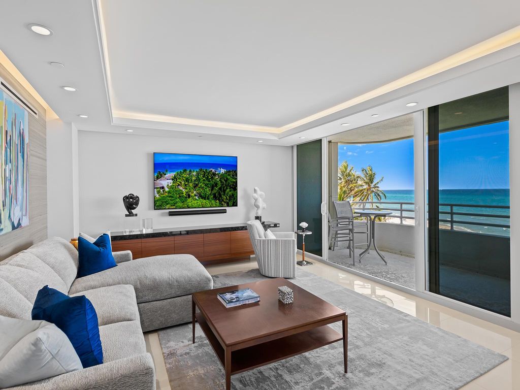 Photo of 3407 S Ocean Boulevard #3a, Highland Beach, FL 33487 (MLS # R11128122)