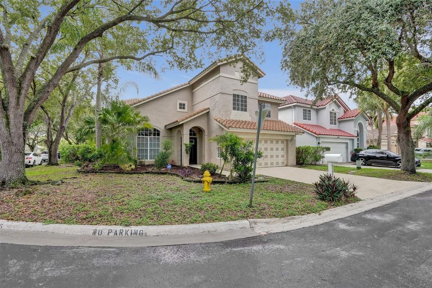 Welcome to your dream home in the desirable Pine Ridge community! This beautifully updated 4-bedroom, 2.5-bath, two-story gem sits proudly on a spacious corner lot and offers the perfect blend of comfort and style. Step inside to discover a freshly painted interior with brand-new flooring and elegant baseboards throughout. The home features a convenient laundry room, a freshly painted 2-car garage, with plenty of space for the whole family. The backyard is your personal oasis—complete with a sparkling pool and a covered patio, perfect for relaxing or entertaining year-round. Don’t miss your chance to own this move-in ready home in a prime location! - For financed offers EMD to be 1% or $1000 whichever is greater and for cash offers EMD to be 5% or $5000 whichever is greater.