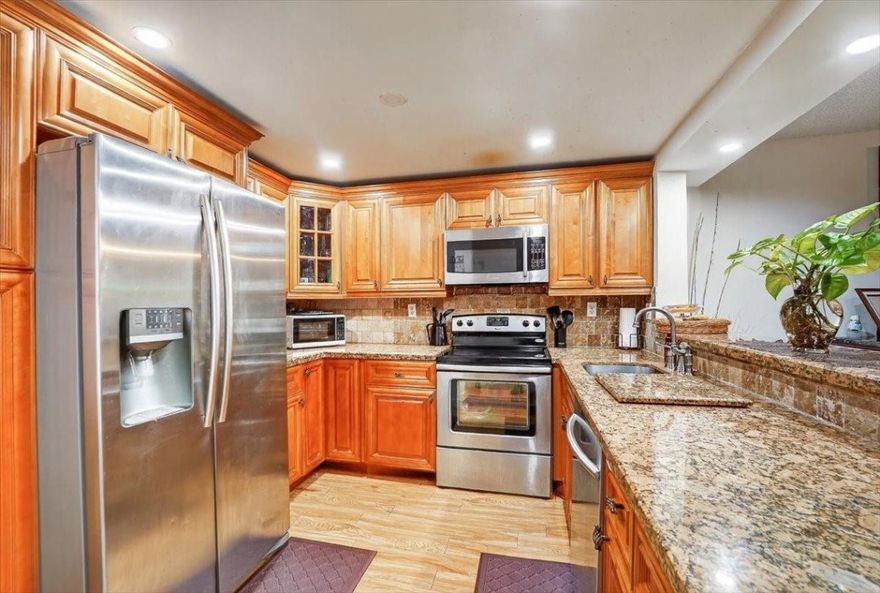 Rarely available condo unit! Spacious 2 bedrooms, 2 baths. Well, maintained, ready to move in, offers the perfect blend of convenience, comfort, and style. Upgraded kitchen lots of cabinets & quartz counter space, pantry, stainless steel appliances, breakfast area. Lots of natural light. Spacious master bedroom with large walk-in closet. 2nd bedroom with large closet. Washer & dryer in the unit. Located in a well maintained 55 + community with many amenities. MUST OWN 1 YEAR BEFORE RENTINGSeller is Motivated.