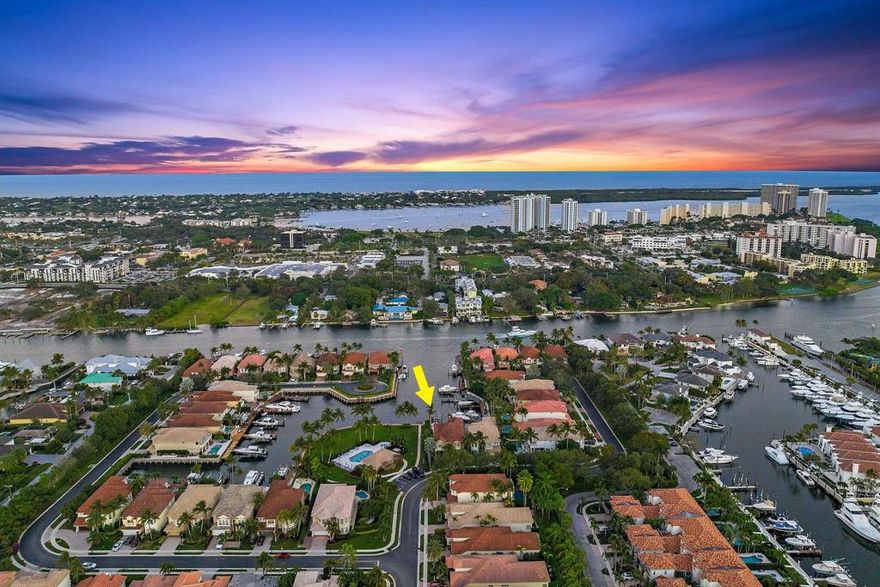 A Rare Opportunity to Enjoy Quintessential Waterfront Living. Location is a Boater's Dream! Absolutely Stunning Newly Renovated Open Concept 4 Bedrooms, 4.5 Baths, 2 Car Garage Pool/Spa Home with an Abundance of Natural Light. Corner Lot located in Prosperity Harbor Gated Community. Home has Private Dock with Lift. Upon Entering You are Greeted with Double Height Ceilings & Breathtaking Water Views. 1st Floor Features VIP Guest Bedroom En Suite/Cabana Bath & Walk-In Closet, Formal Living & Dining, Spacious Family Room, Gourmet Chef's Kitchen w/Large Peninsula & Island, New Stainless Steel Miele Appliances, Natural Gas 6 Burner Range, Custom White Wood Cabinets, Marble Countertops & Herringbone Backsplash, Double Pantry & Breakfast Area w/Built In Banquette by Bay Window. Large Built In Bar