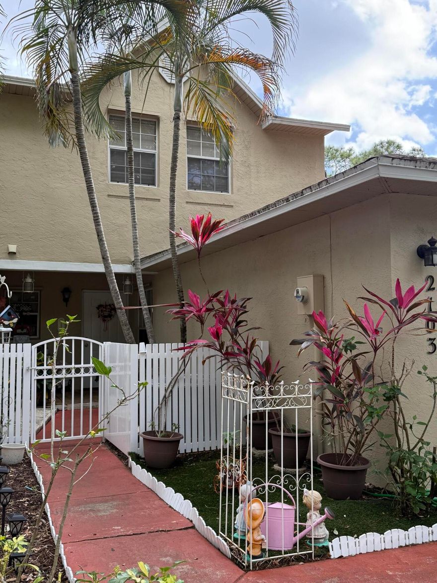 Professional photos coming soon.   Primary bedroom, bathroom and 1/2 bath are on the first floor, 2 guest rooms, bathroom and extra landing area are on second floor.  Laminate flooring throughout- no carpet!!!.  Joggers Run offers a community pool, fitness trail, tennis, playground and community center to enjoy.  Cable and roof maintenance are included in the HOA.
