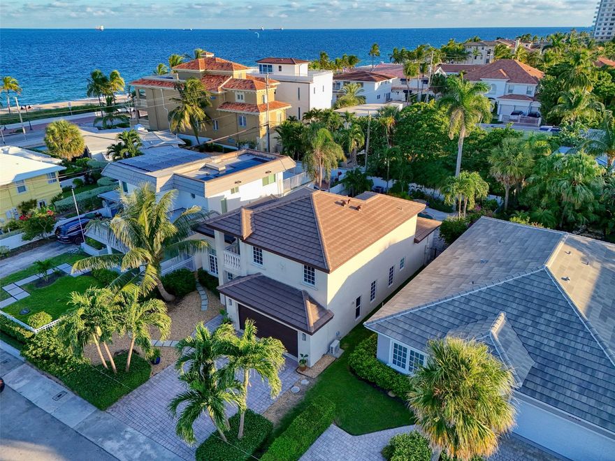 WALK TO BEACH! LOWEST PRICED HOME in the Birch Park Finger Streets! Adjacent identical lot sold for $1.4M.. 3 Bedrooms, 2 full baths +half bath home built in 1998. Private Pool in fenced rear yard. 2 car garage. NEW TILE ROOF IN OCT 2020! Vaulted ceiling in front Living and Dining Room. Open Kitchen to family room with dinette space and slider out to the rear garden. The 2 carpeted guest Bedrooms are on the main floor w a Full Bath between them. Additional Powder Room and Laundry Room also on 1st floor. One Central Air Unit. Partial 2nd floor has the Main Suite upstairs with balcony, walk-in closet and large bathroom: Bidet, Roman Tub and separate Shower.  Ready for your design renovations.