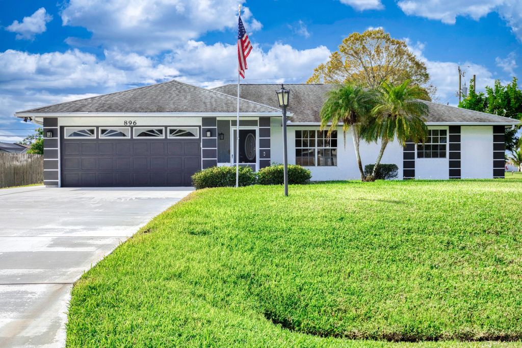 Photo of 896 SW Nichols Terrace, Port Saint Lucie, FL 34953 (MLS # R11066542)