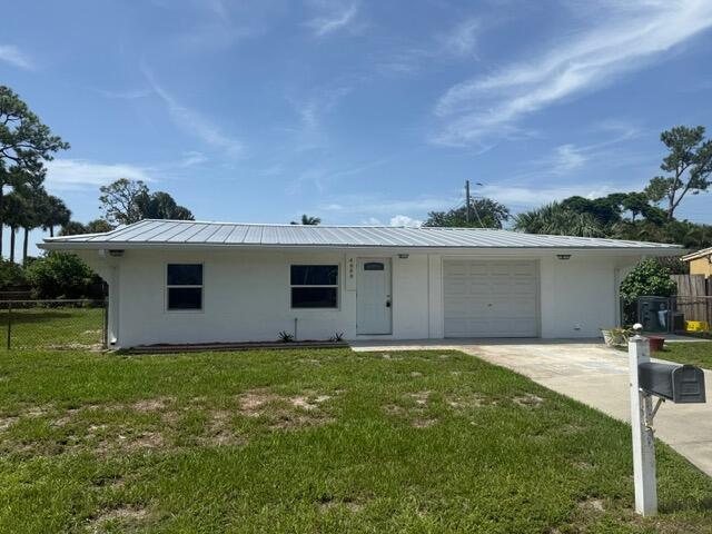 Beautifully maintained home at the end of the street. Freshly painted inside and out. Wood beam ceilings in both bedrooms and living room. Ceiling fans in all rooms. New metal roof in 2020. Fully fenced yard. This home has a 1 car garage & laundry area with newer washer and dryer. Home has plenty of storage. This home is a must see.