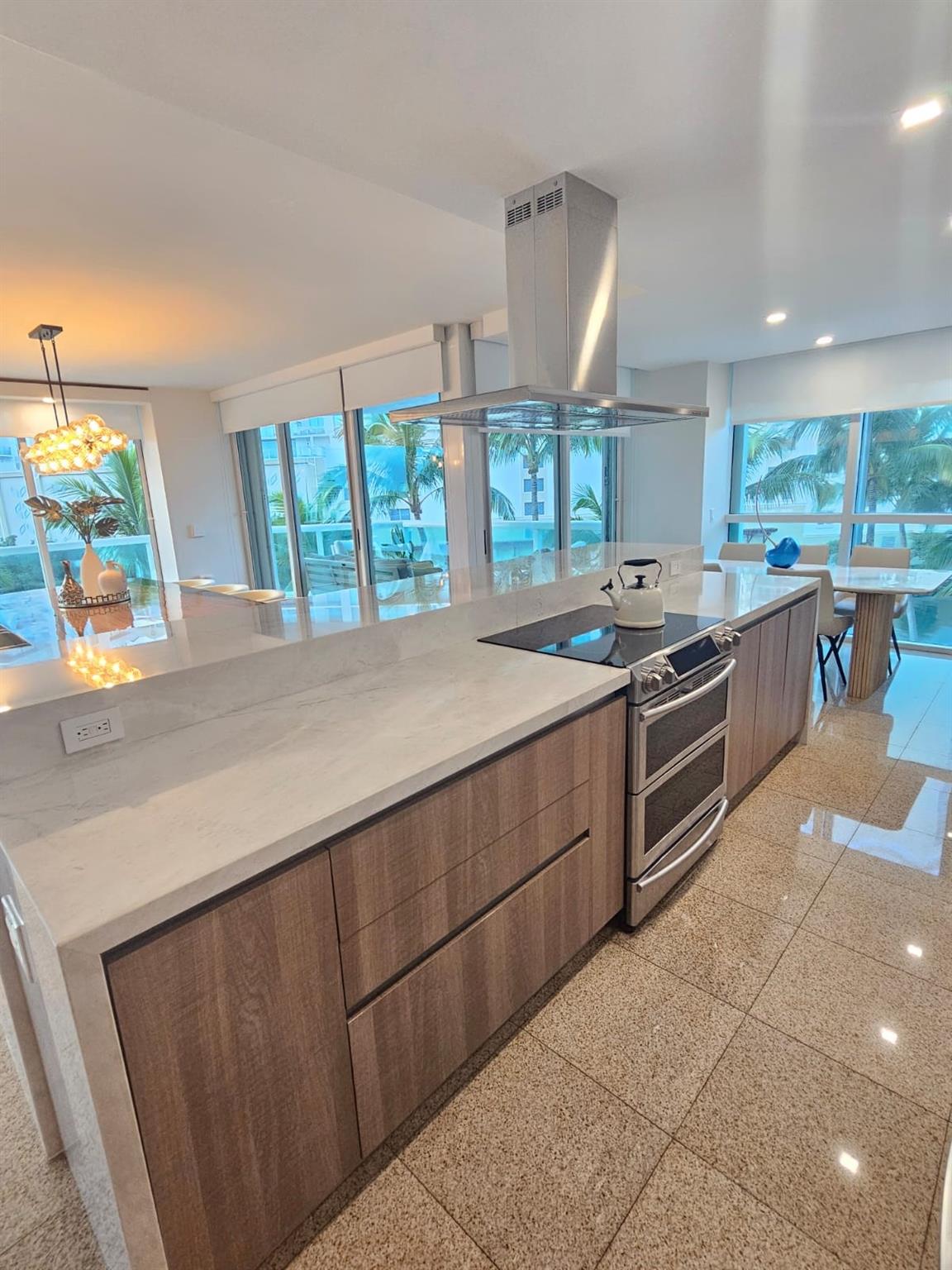 Experience Coastal Luxury at Its Finest
Dream apartment in the prestigious private island of Oceania | Sunny Isles Beach, FL.
Spectacular third-floor unit for those who love breathtaking views without extreme heights. 2,345 sq ft of living space + 700 sq ft of private terraces. 3 spacious bedrooms, each with ensuite bath, private terrace, and stunning Intracoastal views. Elegant kitchen with modern appliances, open water views, bar seating for 6, plus cozy breakfast area. Formal dining for 12-14, spacious living room for up to 16 guests. Master suite with spa bath, jacuzzi, and terrace. 3 parking spaces, optional dock. Enjoy exclusive club, tennis, gym, spa, oceanfront pool, restaurant, valet and 24/7 security. A true Gem
