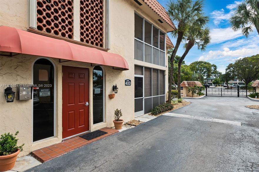 Welcome to your sanctuary in the heart of the city! This charming 1-bedroom, 1-bathroom condo offers a perfect blend of comfort and convenience. As you step inside, you're greeted by a warm and inviting living space adorned with tasteful finishes and ample natural light.

The open layout seamlessly connects the living room, dining area, and kitchen, creating an ideal space for both relaxation and entertainment. The kitchen boasts modern appliances, sleek countertops, and plenty of storage, making meal preparation a breeze.

The spacious bedroom provides a tranquil retreat, complete with a large window that bathes the room in sunlight. Adjacent is the well-appointed bathroom, featuring contemporary fixtures and a shower for your convenience.

Conveniently located just a few blocks from bars, restaurants & shopping District. 2 miles from Pompano beaches. Pet friendly!