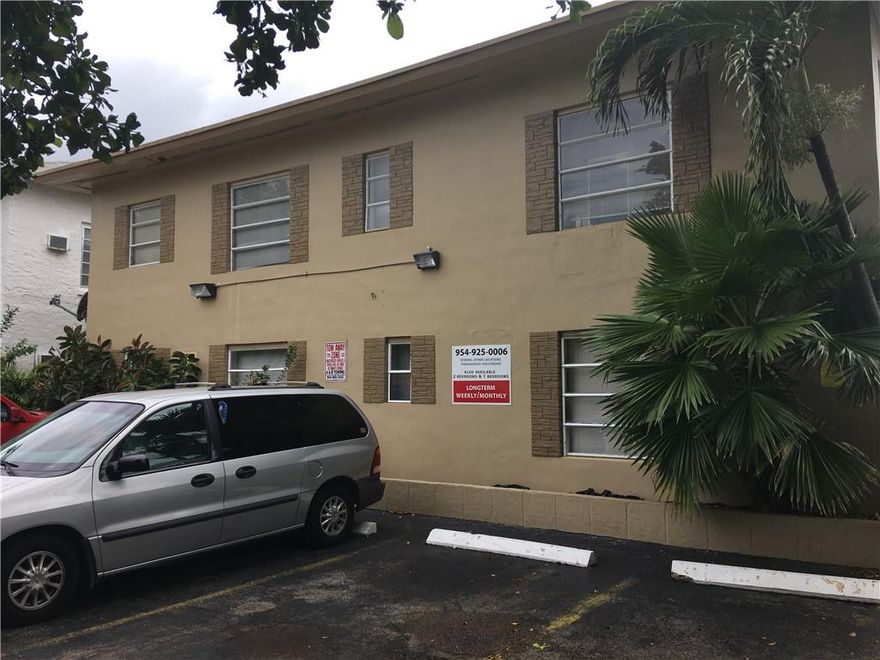 The property is located 1 blk w/of US 1 and contains 48 units & sits on an assemblage of 43,360 ft.Â² zoned RM 18 encompassing more than 1/2 of the north side of the street. The addresses are as follows: 1832, 1837 (reroofed in 2014) and 1843 Dewey St. ea ch property has its own folio.    The property is rented on a weekly, bi-weekly and monthly basis and as such all utilities are included in the rent (see attached offer memorandum for complete details regarding salient data).
