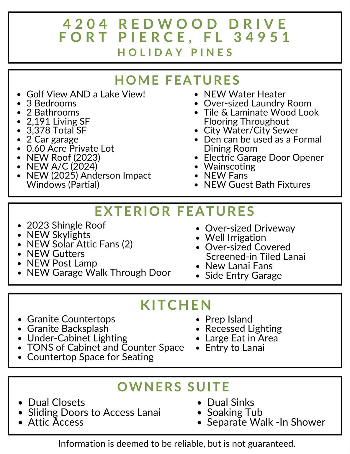 HOLIDAY PINES SUBDIVISION - Residential