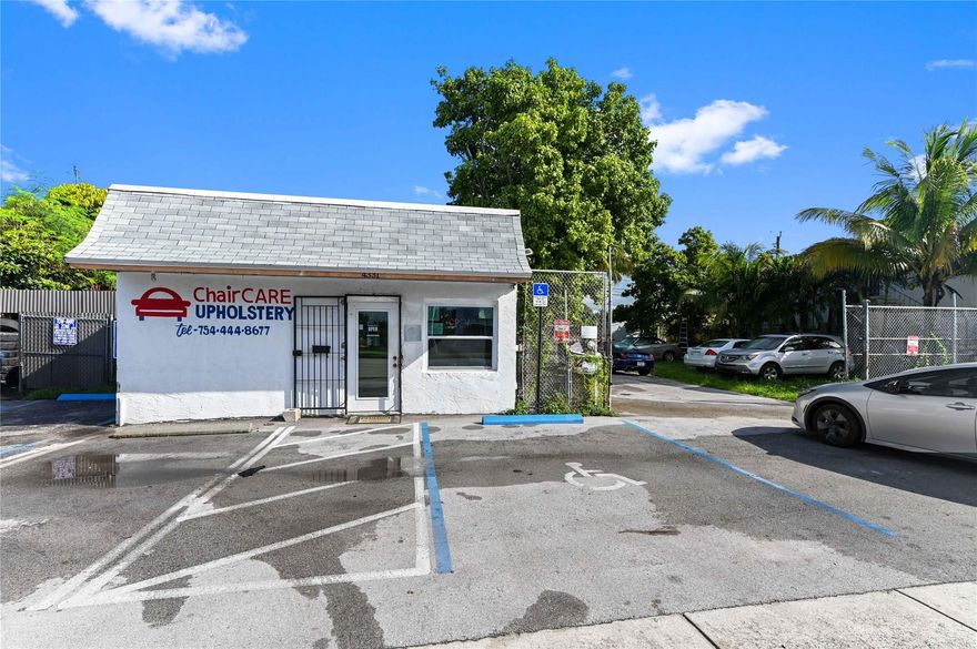 Exceptional opportunity to own a free-standing commercial building situated on an 8,250 sq ft lot in the heart of Hollywood, Florida. Ideally located on a high-visibility, high-traffic road, this property offers maximum exposure for any business. The building features flexible interior space and benefits from ample private parking—a rare find in such a busy corridor. With easy access to major highways and close proximity to both residential neighborhoods and commercial hubs, this location is perfect for attracting both local and commuter clientele.
