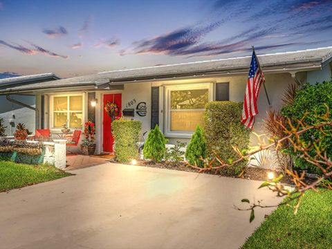 A home in Boynton Beach