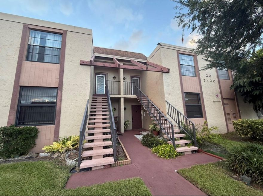 IMMEDIATE MOVE-IN! Spacious and immaculate 2 bed, 2 bath condo on the 2nd floor, available now for just $1,700/month with only first month and one-month deposit required!  Tiled kitchen and entryway, carpet in bedrooms and living areas, white appliances, full-size washer and dryer, walk-in closet in the primary bedroom, and a screened patio with storage closet. Located in a well-maintained 55+ community featuring 2 pools, clubhouse, gym, shuffleboard, and on-site management. Conveniently close to public transportation, restaurants, shopping, and more. No pets. Association requires one occupant to be 55+, no one under 15.  Easy to show—don’t miss this opportunity!