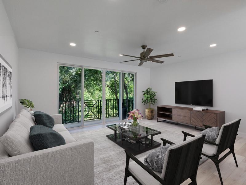 Walk or bike to the Beach! Renovated & Stunning END unit townhome with 1 year 'new' kitchen, baths, flooring, cabinetry, stainless appliances, countertops, tile, fixtures, lighting, blinds, paint, etc. NO CARPET here! Rare rental opportunity in exclusive Juno Dunes-a charming seaside boutique community steps from the ocean. 3 story townhome has a balcony or patio on every floor, each bedroom has it's own private bathroom. Close to Pelican Lake, Seminole Country Club, dining & shopping. Sparkling heated community pool. No Trucks. Photos are virtually staged. Tenant to verify schools & room sizes. Third floor has primary & secondary bedrooms & baths, Second floor has living/dining & kitchen plus powder room, lower floor has bedroom, bath, laundry & garage.