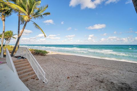 A home in Highland Beach